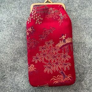 Asian Satin Glasses Case